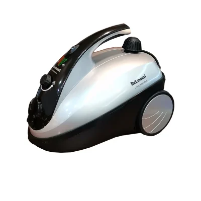 بخارشوی حرفه‌ای دلمونتی Delmonti سیلور و مشکی کد DL-200